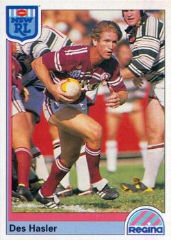 1992 Regina NSW Rugby League #78 Des Hasler Front